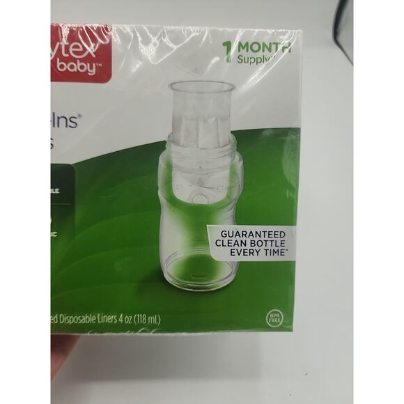Playtex Nurser Drop in Liners Disposable Bottle 4oz 150 Ct. New Sealed Package - Picture 7 of 8